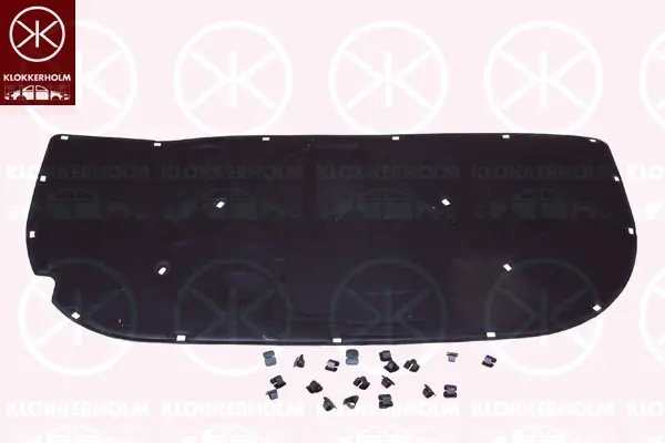 звукоизолация на двигателното пространство KLOKKERHOLM         