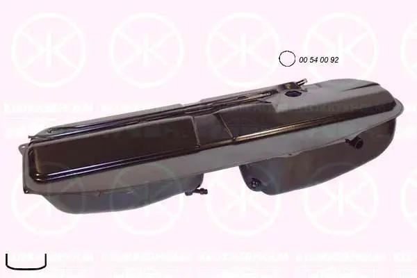 резервоар за горивото KLOKKERHOLM         