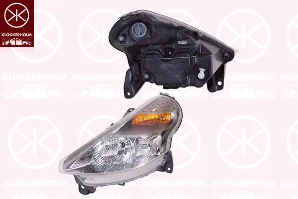 главен фар KLOKKERHOLM         