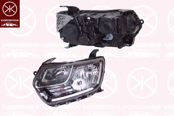 главен фар KLOKKERHOLM         