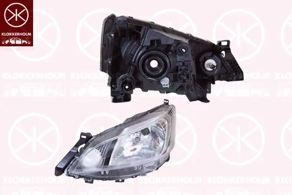 главен фар KLOKKERHOLM         