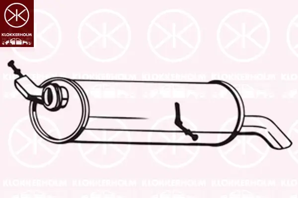 крайно гърне KLOKKERHOLM         