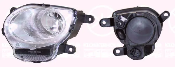 фар за дълги светлини KLOKKERHOLM         