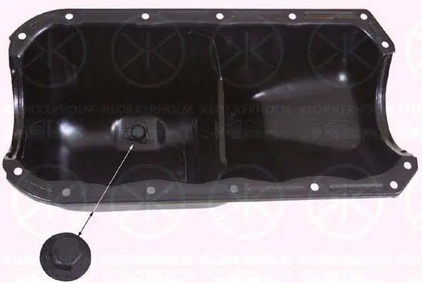 маслена вана (картер) KLOKKERHOLM         