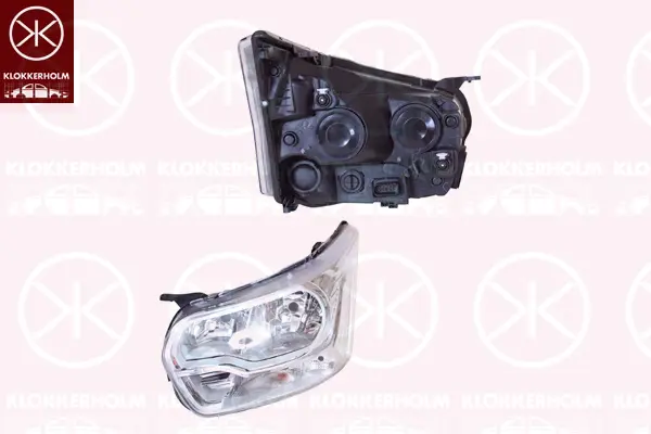 главен фар KLOKKERHOLM         