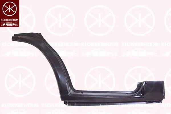 ламаринен панел на входа KLOKKERHOLM         