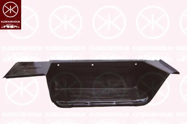 ламаринен панел на входа KLOKKERHOLM         