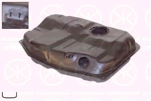 резервоар за горивото KLOKKERHOLM         