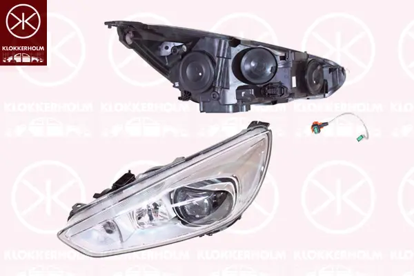 главен фар KLOKKERHOLM         