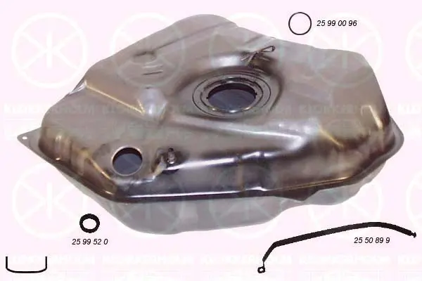 резервоар за горивото KLOKKERHOLM         