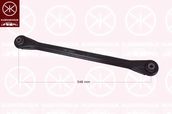 носач, окачване на колелата KLOKKERHOLM         