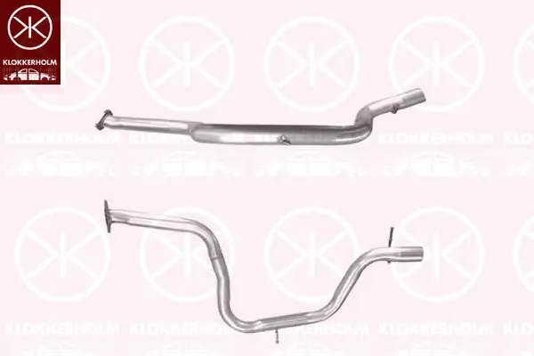 изпускателна тръба KLOKKERHOLM         