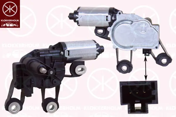 двигател на чистачките KLOKKERHOLM         