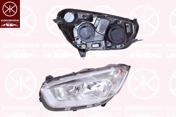 главен фар KLOKKERHOLM         