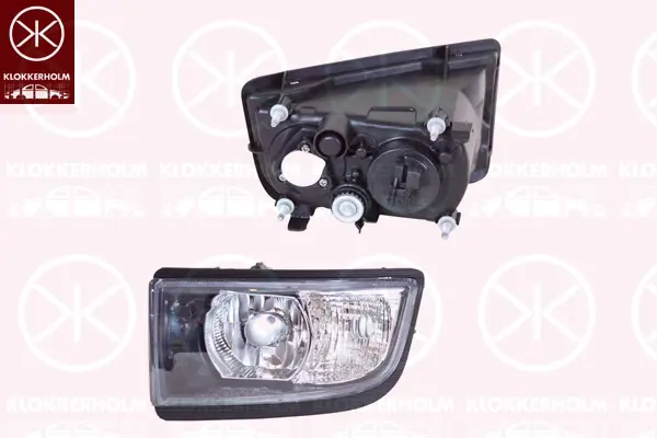 фар за мъгла KLOKKERHOLM         