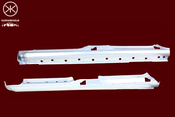 ламаринен панел на входа KLOKKERHOLM         