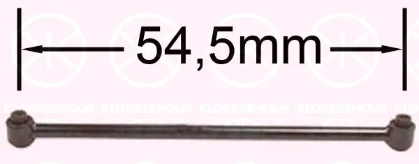 носач, окачване на колелата KLOKKERHOLM         