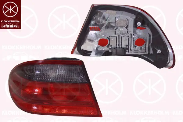 задни светлини KLOKKERHOLM         