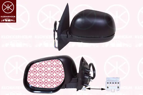 външно огледало KLOKKERHOLM         