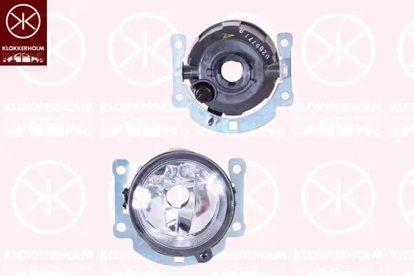 фар за мъгла KLOKKERHOLM         