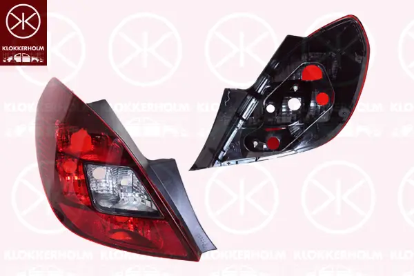 задни светлини KLOKKERHOLM         