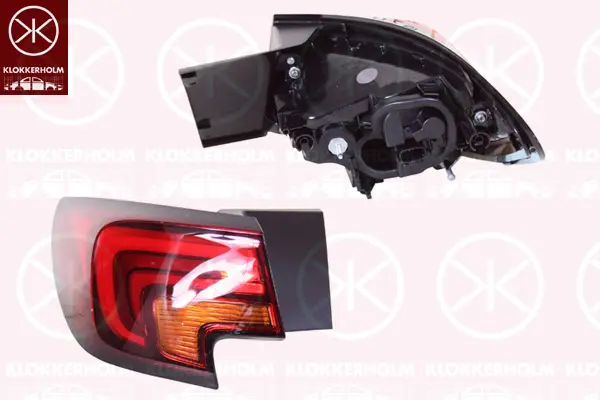 задни светлини KLOKKERHOLM         