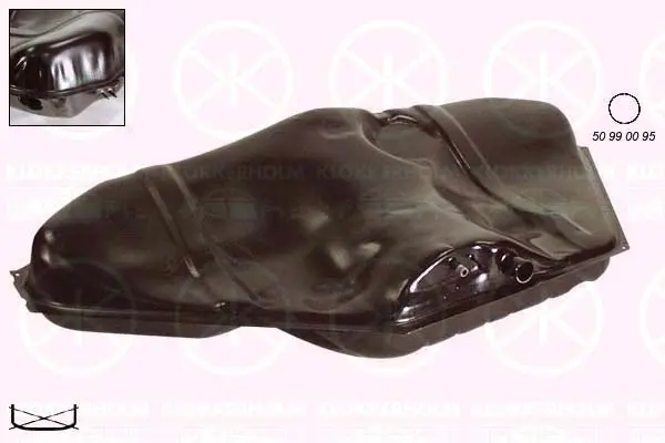 резервоар за горивото KLOKKERHOLM         