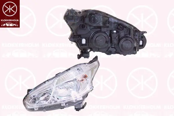 главен фар KLOKKERHOLM         