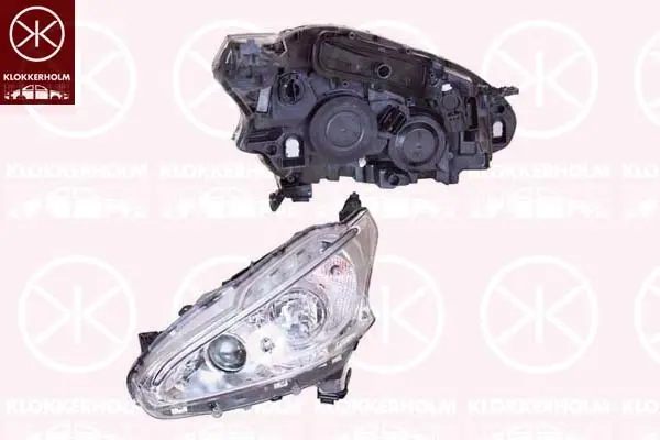 главен фар KLOKKERHOLM         