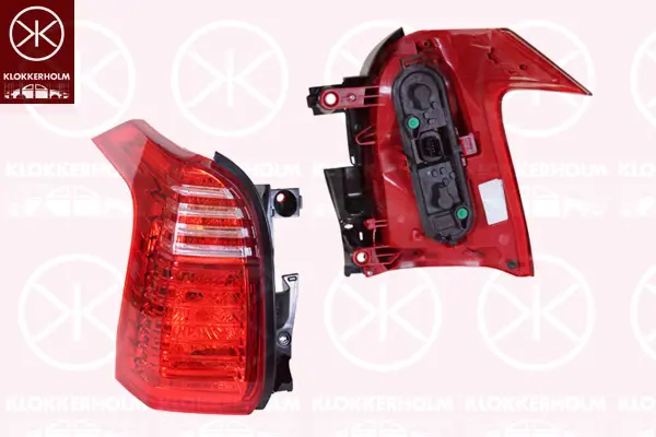 задни светлини KLOKKERHOLM         