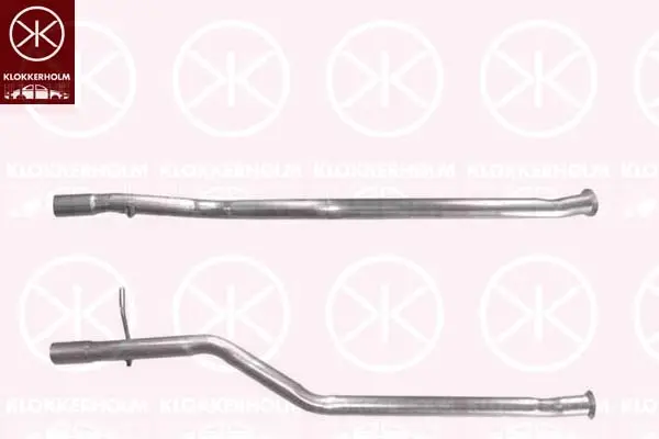 ремонтна тръба, катализатор KLOKKERHOLM         