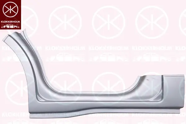 ламаринен панел на входа KLOKKERHOLM         