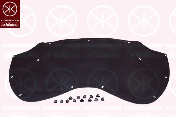 звукоизолация на двигателното пространство KLOKKERHOLM         