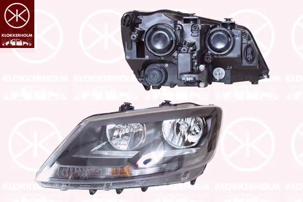 главен фар KLOKKERHOLM         