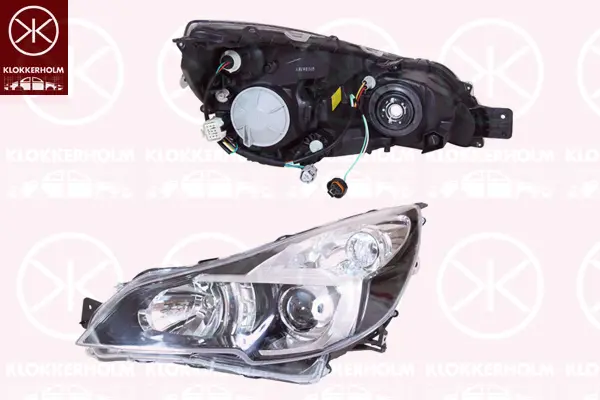 главен фар KLOKKERHOLM         