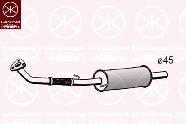 предно гърне KLOKKERHOLM         