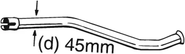 ремонтна тръба, катализатор KLOKKERHOLM         