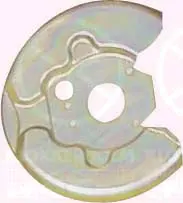 предпазна пластина, спирачни дискове KLOKKERHOLM         