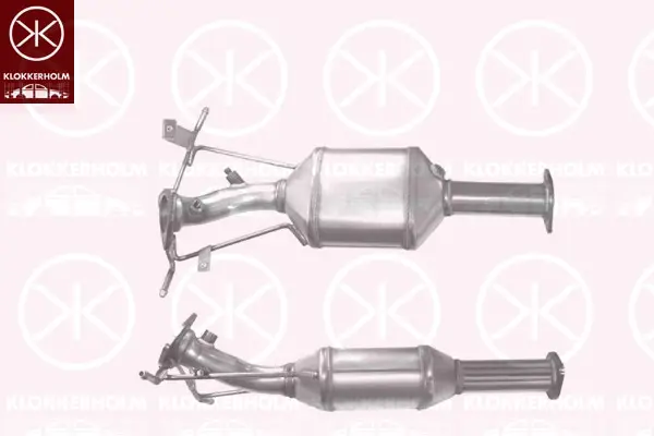 филтър за сажди-твърди частици, изпускателна система KLOKKERHOLM         