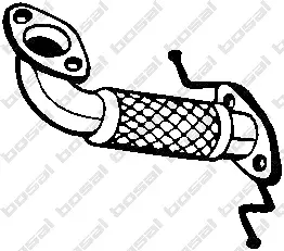 изпускателна тръба KLOKKERHOLM         