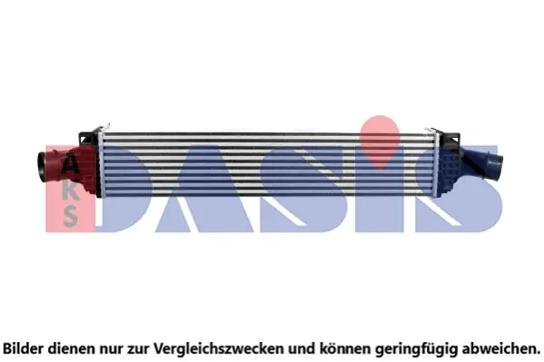 интеркулер (охладител за въздуха на турбината) AKS DASIS           