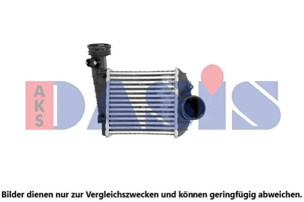 интеркулер (охладител за въздуха на турбината) AKS DASIS           