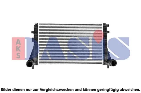 интеркулер (охладител за въздуха на турбината) AKS DASIS           