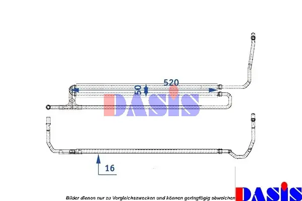 маслен радиатор, двигателно масло AKS DASIS           