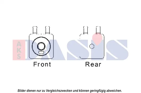 маслен радиатор, двигателно масло AKS DASIS           