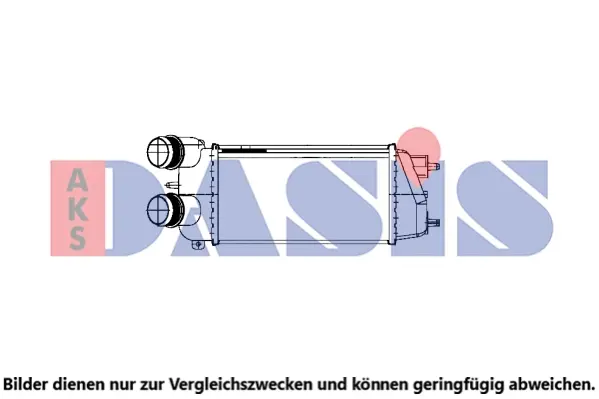 интеркулер (охладител за въздуха на турбината) AKS DASIS           