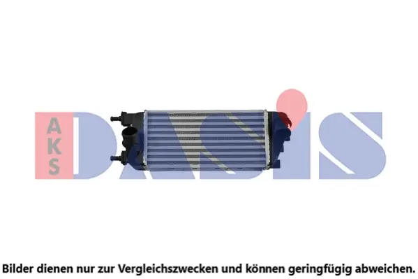 интеркулер (охладител за въздуха на турбината) AKS DASIS           