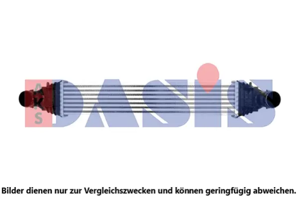 интеркулер (охладител за въздуха на турбината) AKS DASIS           