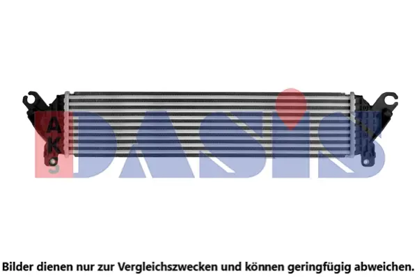 интеркулер (охладител за въздуха на турбината) AKS DASIS           