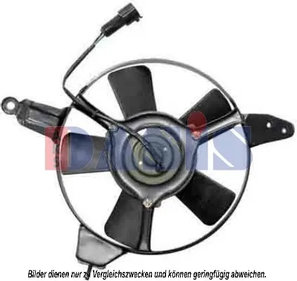 вентилатор, конденсатор на климатизатора AKS DASIS           